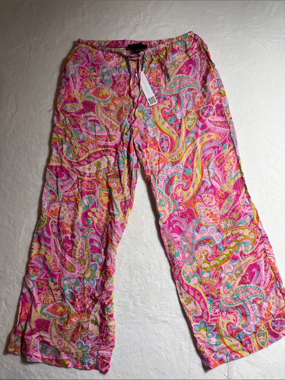 Sanctuary Pink Multicolor Paisley Lounge Pants